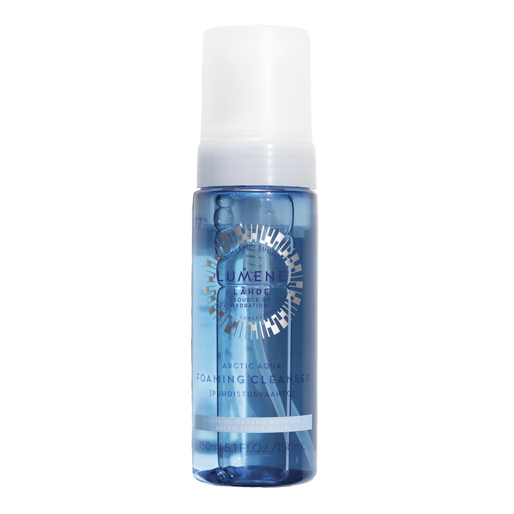 

Очищающая пенка для лица arctic aqua foaming cleanser lahde Lumene, 150 мл