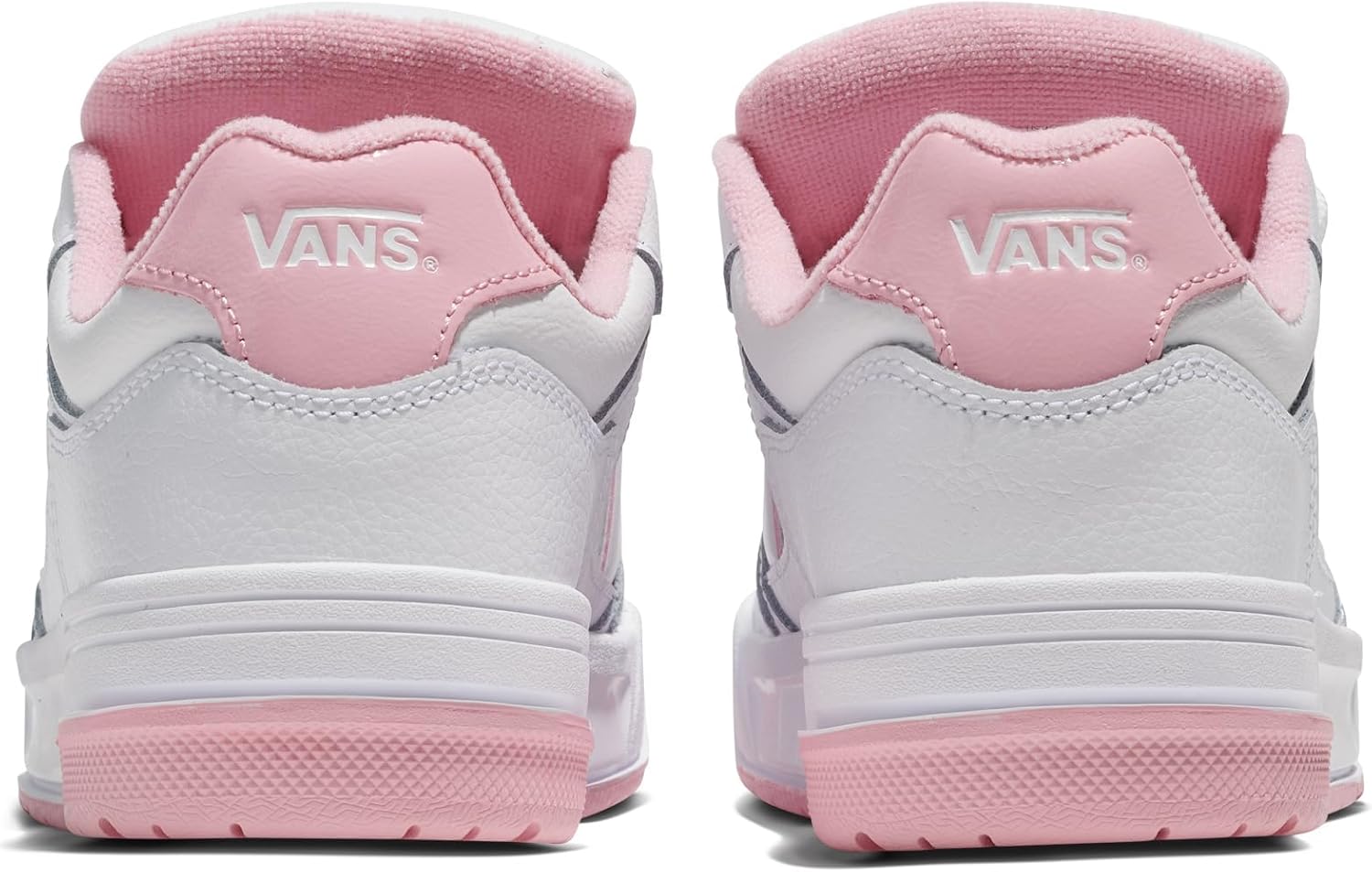 Унисекс-кроссовки Vans Upland, белый/розовый — фото 3