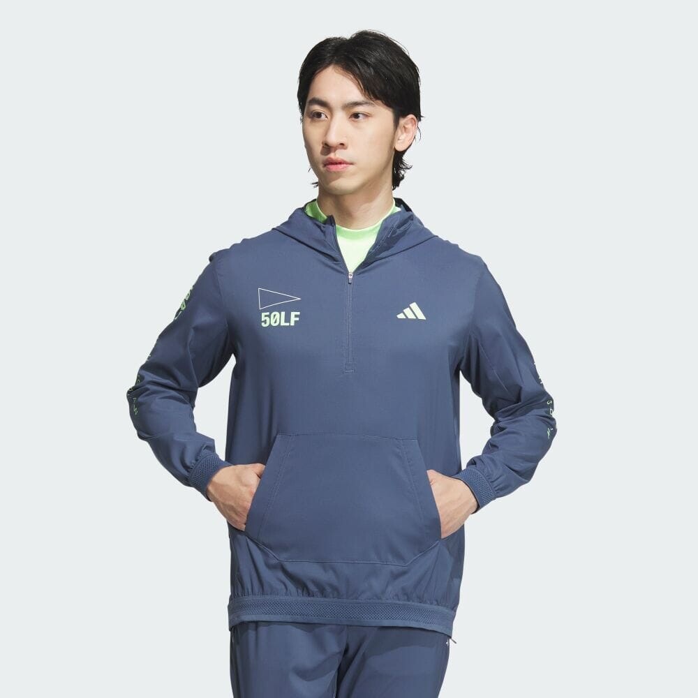 

Куртка Adidas HEAT.RDY Stretch Anorak Hoodie, цвет Pre-Rubbed Ink