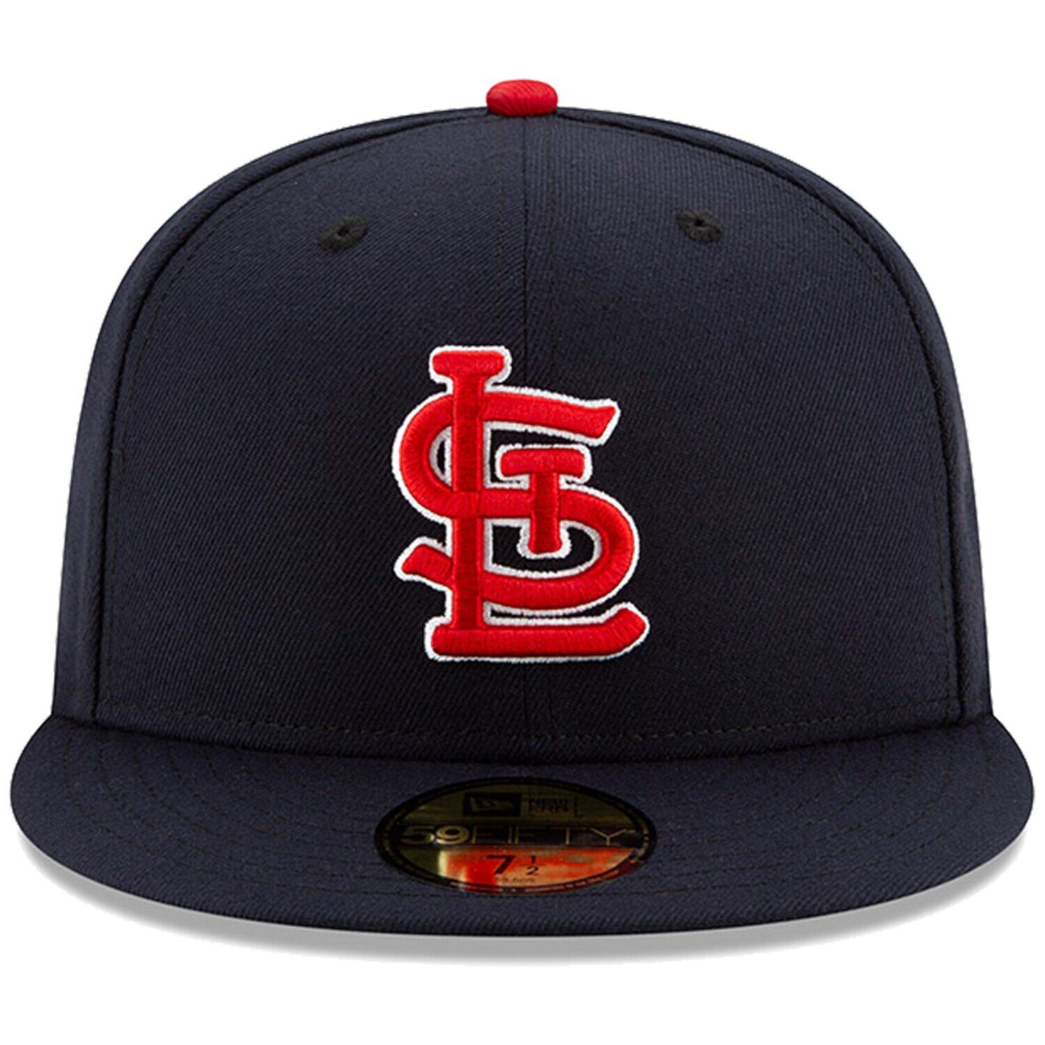 Мужская облегающая шляпа New Era St. Louis Cardinals Alternate Authentic Collection On-Field 59FIFTY — фото 2