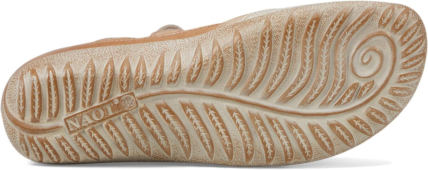 Балетки Kata Naot, цвет Beige Lizard Leather/Khaki Beige Leather/Arizona Tan Leather — фото 3