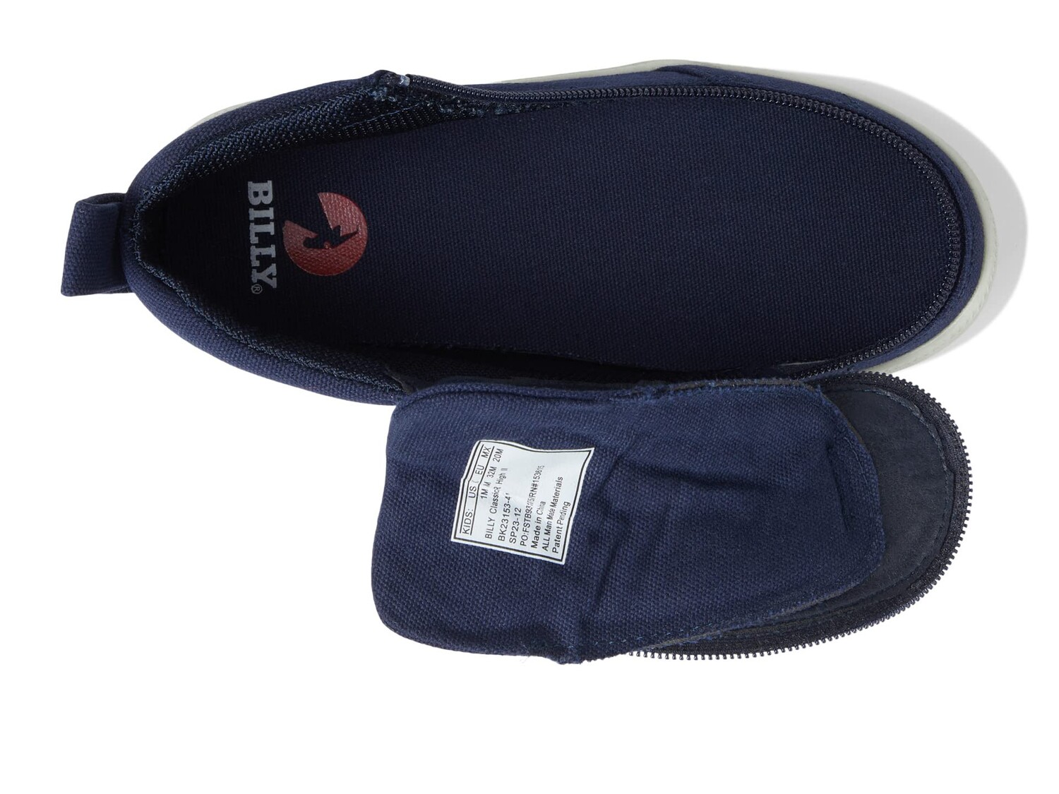 Кроссовки BILLY Footwear Kids Classic DR High II (Little Kid/Big Kid), темно-синий — фото 2