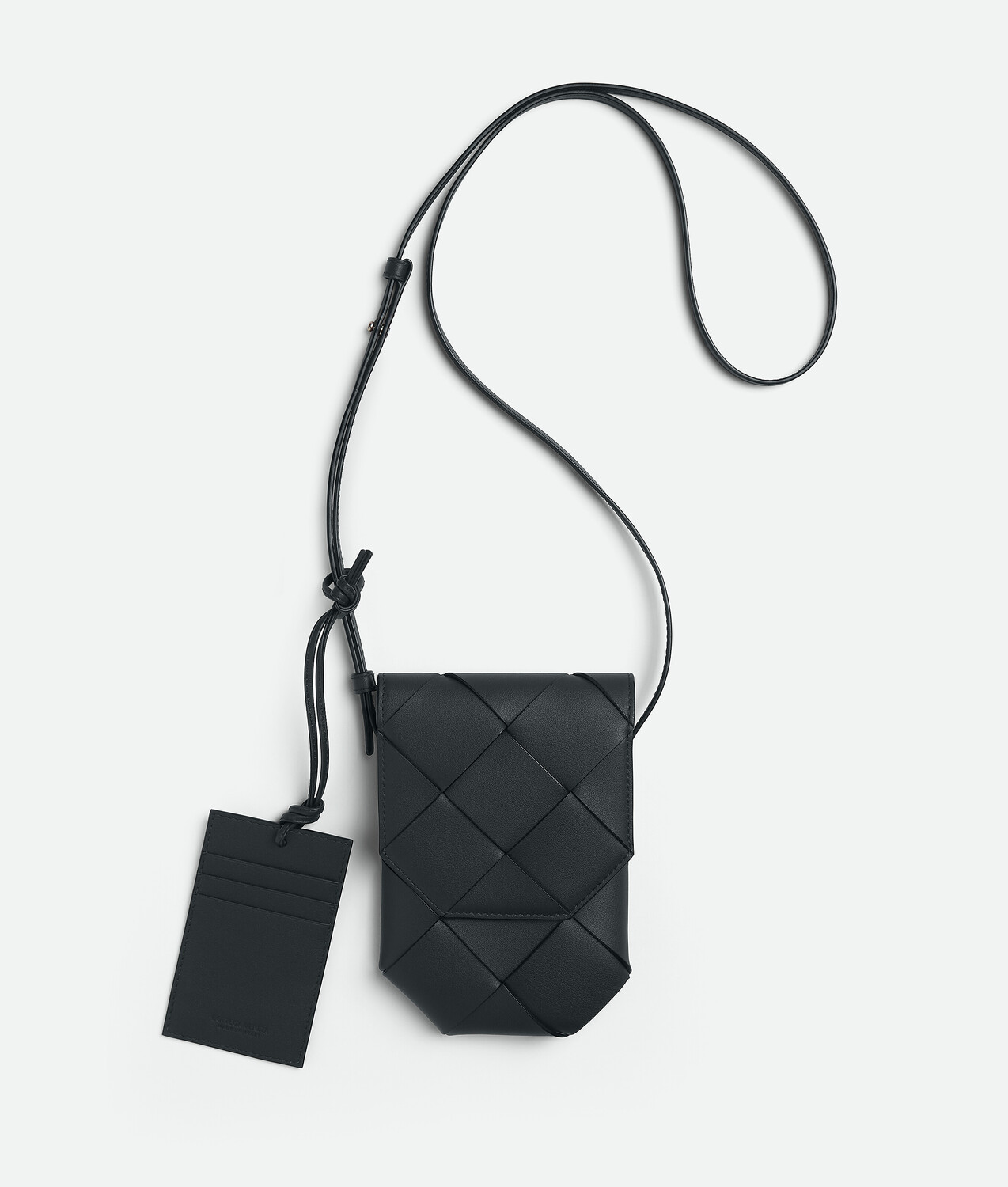 

Diago phone pouch BOTTEGA VENETA, сланец/лед
