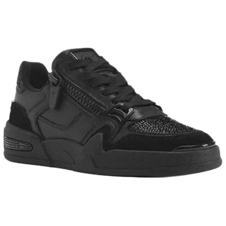 Кроссовки Giuseppe Zanotti Ghost Low Black — фото 4