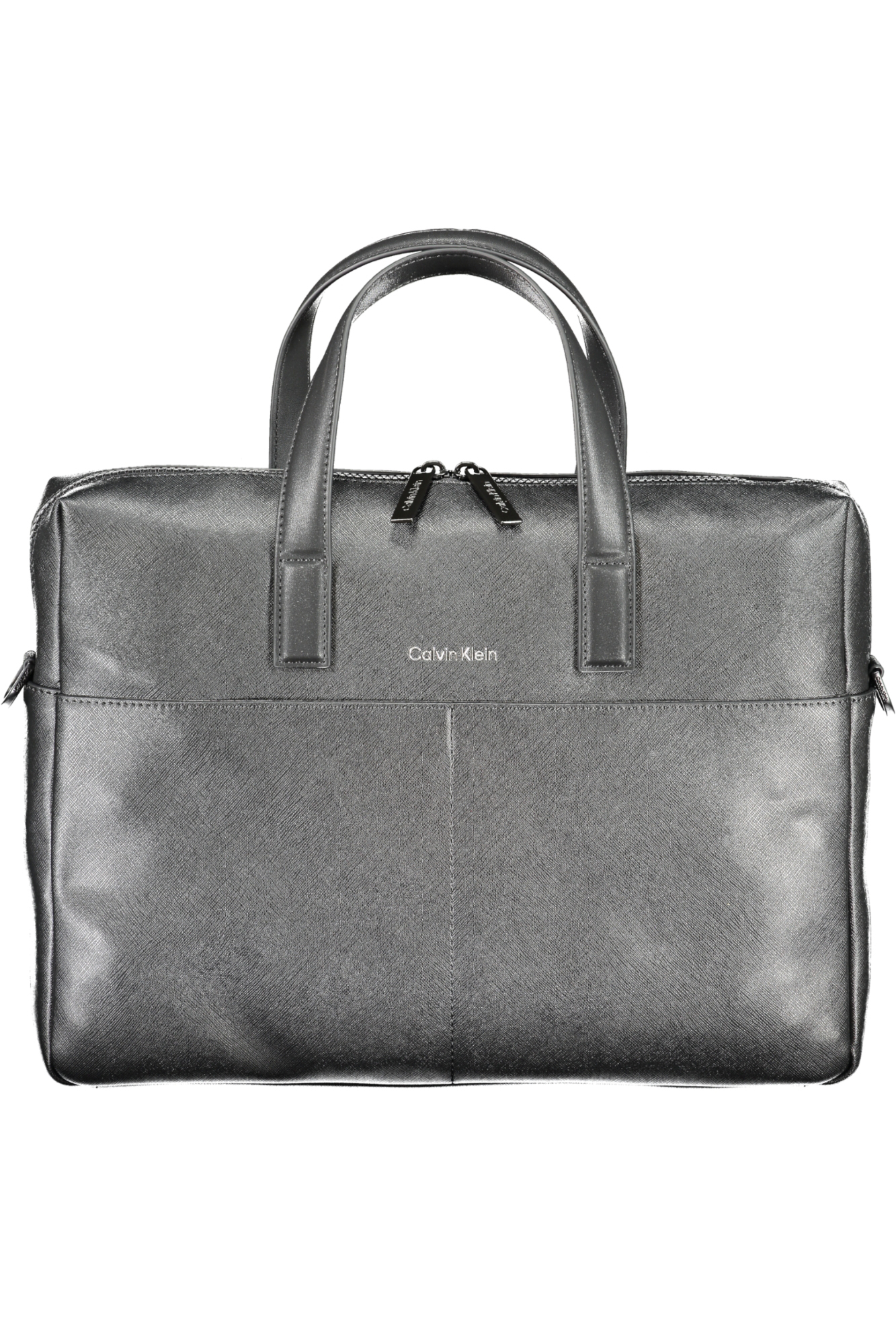 

Портфель мужской Calvin Klein с двумя ручками из переработанного полиэстера, черный