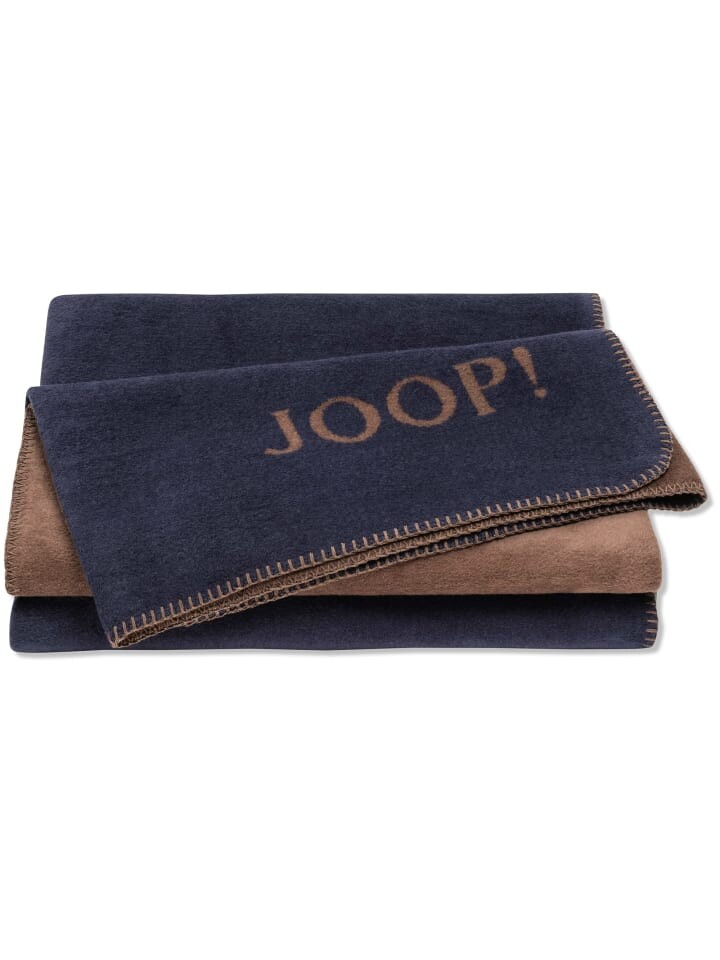 

Одеяло JOOP! Wohn Uni Doubleface marine karamell, цвет marine-karamell
