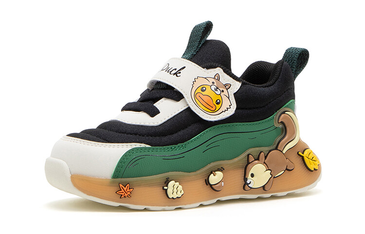 Кроссовки B.Duck Kids Lifestyle Shoes Kids Low-top, черный/бежевый — фото 2