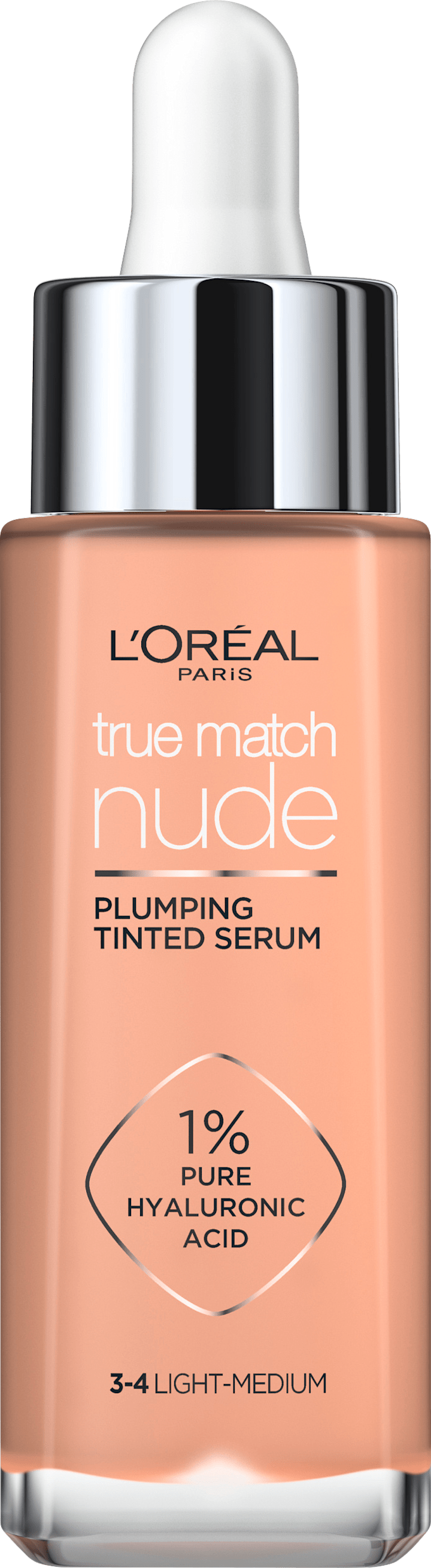 

Тональный крем L'ORÉAL PARiS Foundation Serum True Match 3-4 Hell-Mittel, 30 ml