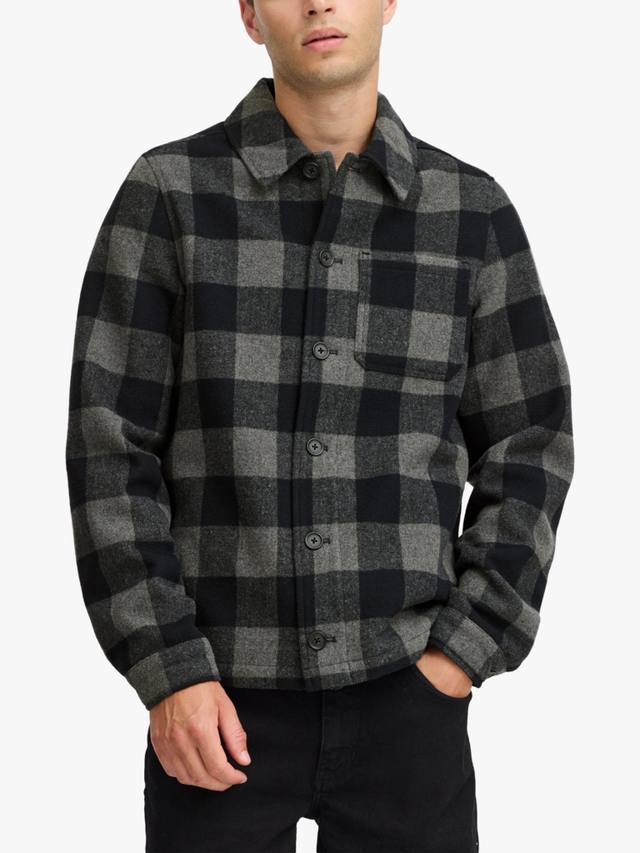 

Клетчатая куртка-рубашка Jacobs Casual Friday, Dark Navy