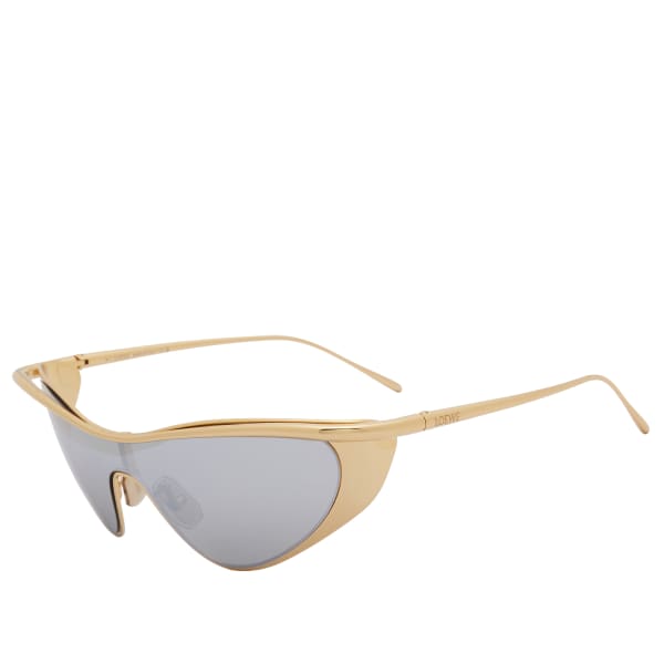 

Металлические солнцезащитные очки Loewe Eyewear, желтый