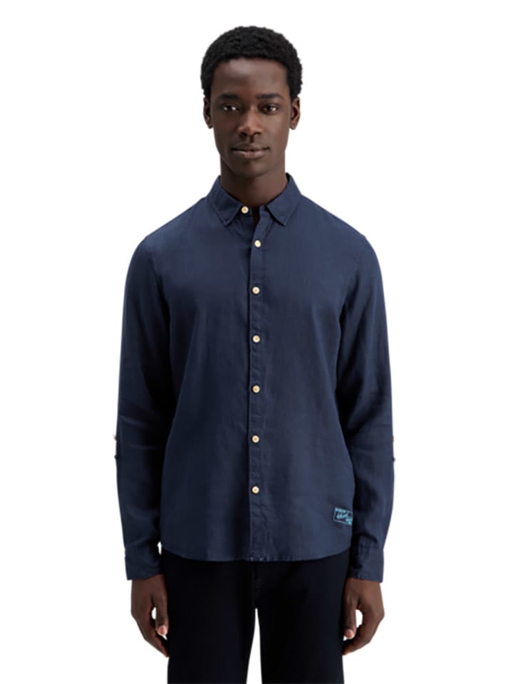 

Рубашка Scotch & Soda, темно-синий