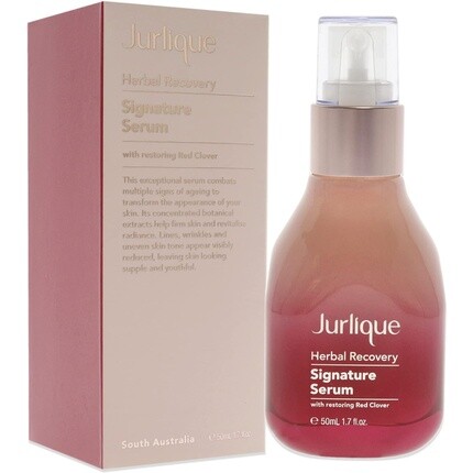 Сыворотка Jurlique — Herbal Recovery Signature Serum для лица, шеи и коллажей против морщин для всех типов кожи, 50 мл — фото 3