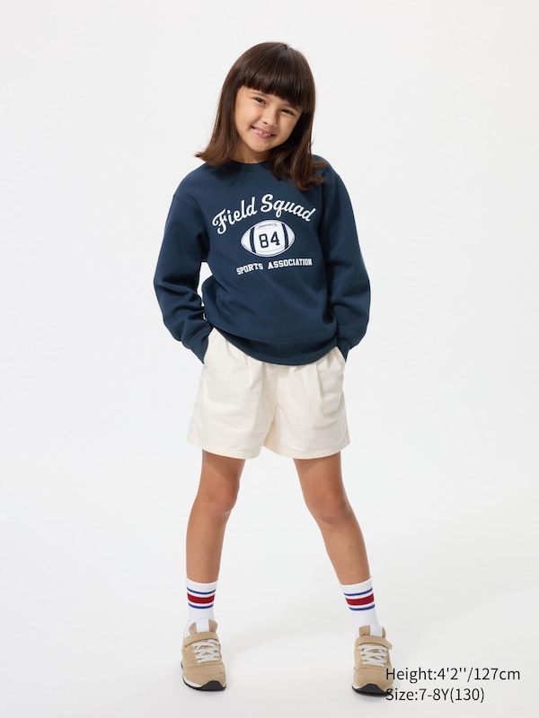 Свитшот Dry с графикой Uniqlo, 69 navy — фото 2