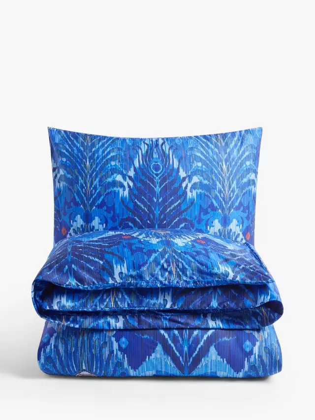 

Комплект пододеяльников Matthew Williamson John Lewis + Matthew Williamson Majestic Peacock Duvet, цвет blue/multi