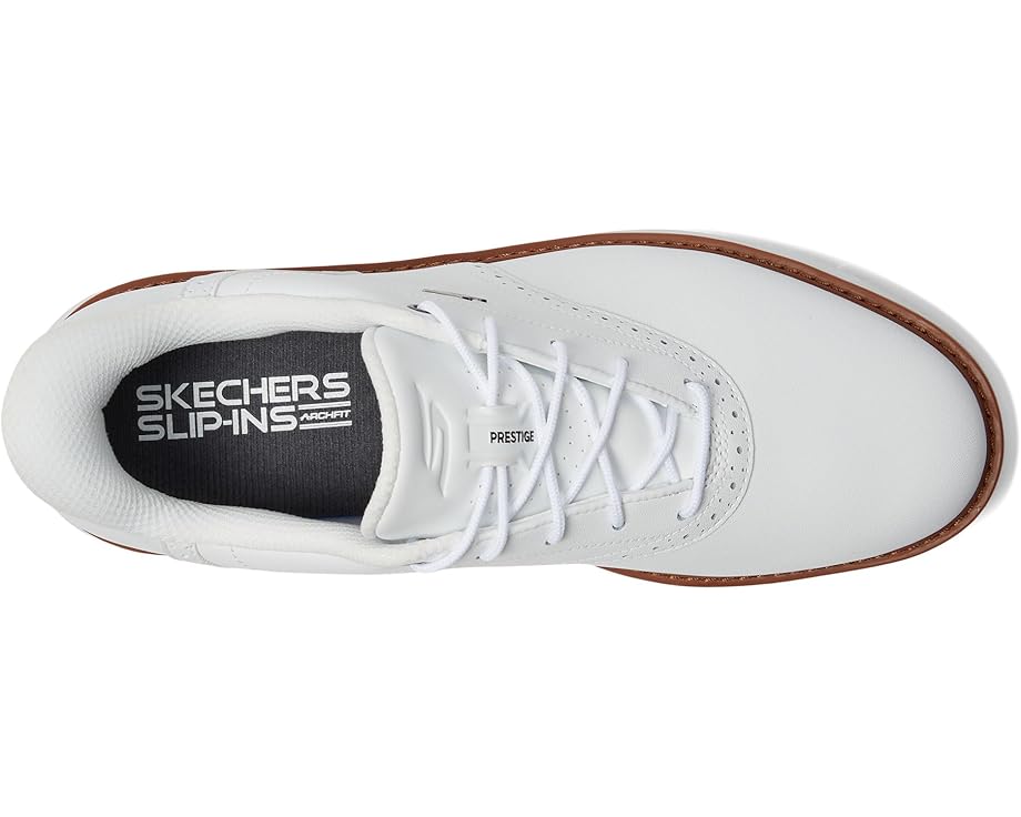 Кроссовки Skechers GO GOLF Prestige Slip-In ArchFit Spiked Golf Shoe, белый — фото 2
