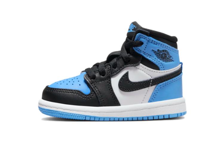 

Retro High OG UNC Toe TD Jordan, черный/белый/синий