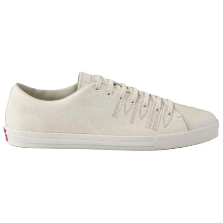 Кроссовки кожаные PRADA White — фото 3