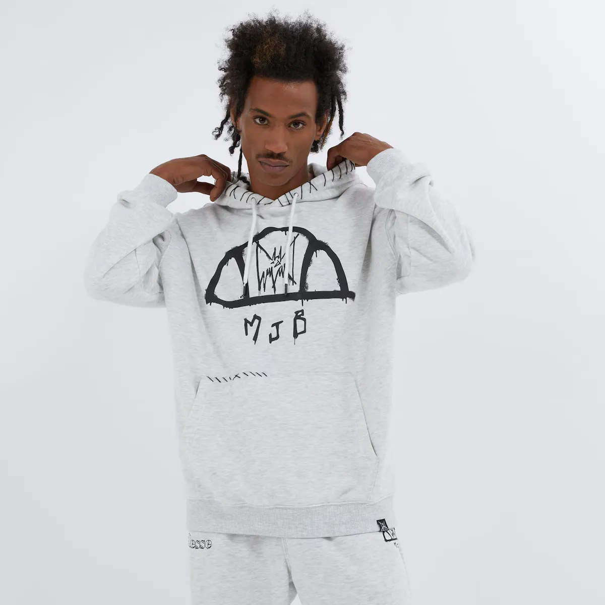 

Толстовка унисекс для взрослых Balino Oversized Hoody ellesse Ellesse, белый