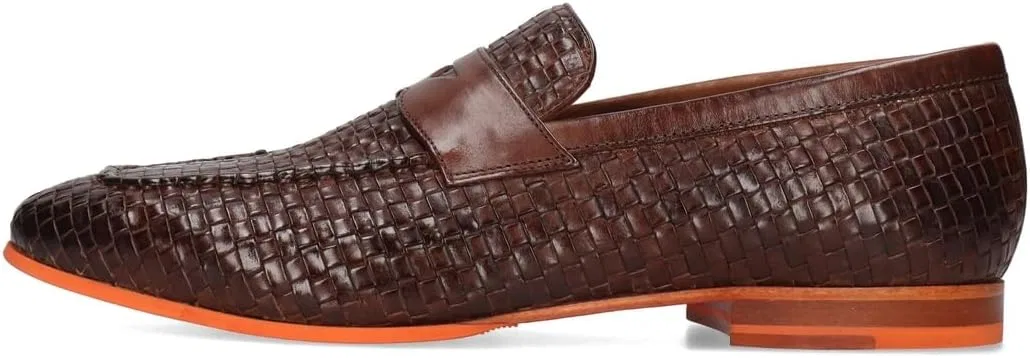 Лоферы Melvin & Hamilton Clive 31 Woven, коричневый