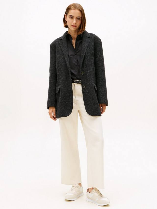 Тренеры Suede TH Monogram Tommy Hilfiger, Sugarcane — фото 2