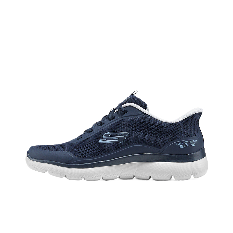 

СПОРТИВНЫЕ МУЖСКИЕ Низкие повседневные туфли, цвет морской волны Skechers, Marine Blue