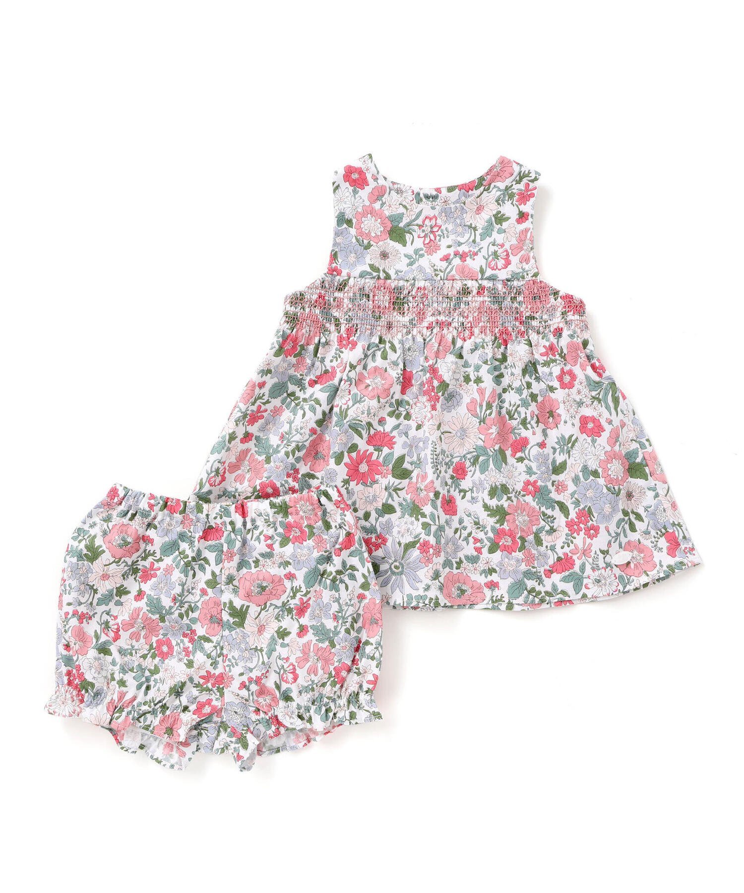 Детский комбинезон Liberty Viera (Daisy Morisia) с трусиками (70-90 см) Tartine et Chocolat, Pink