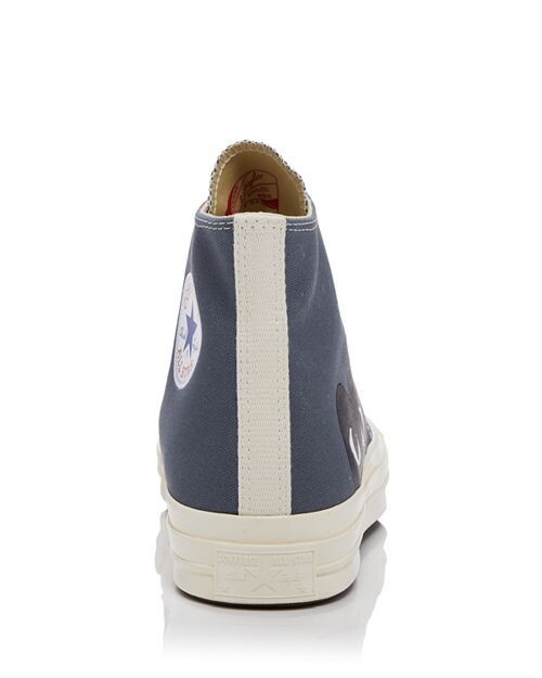 Высокие кеды Chuck Taylor унисекс из коллаборации с Converse Comme des Garçons, цвет Gray — фото 3