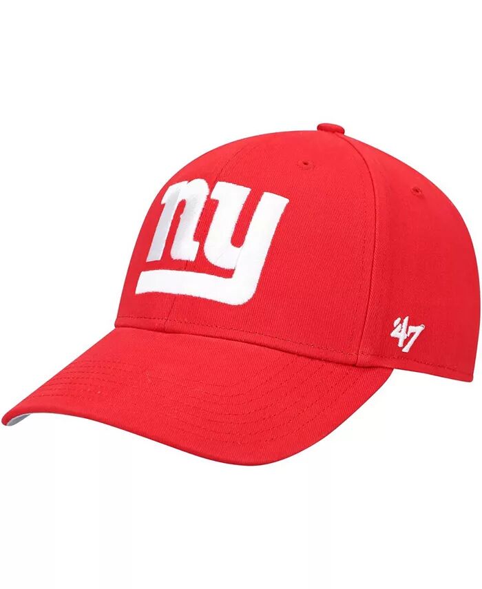 

Мальчики Красный New York Giants Базовый Вторичный MVP Регулируемая Кепка '47 Brand