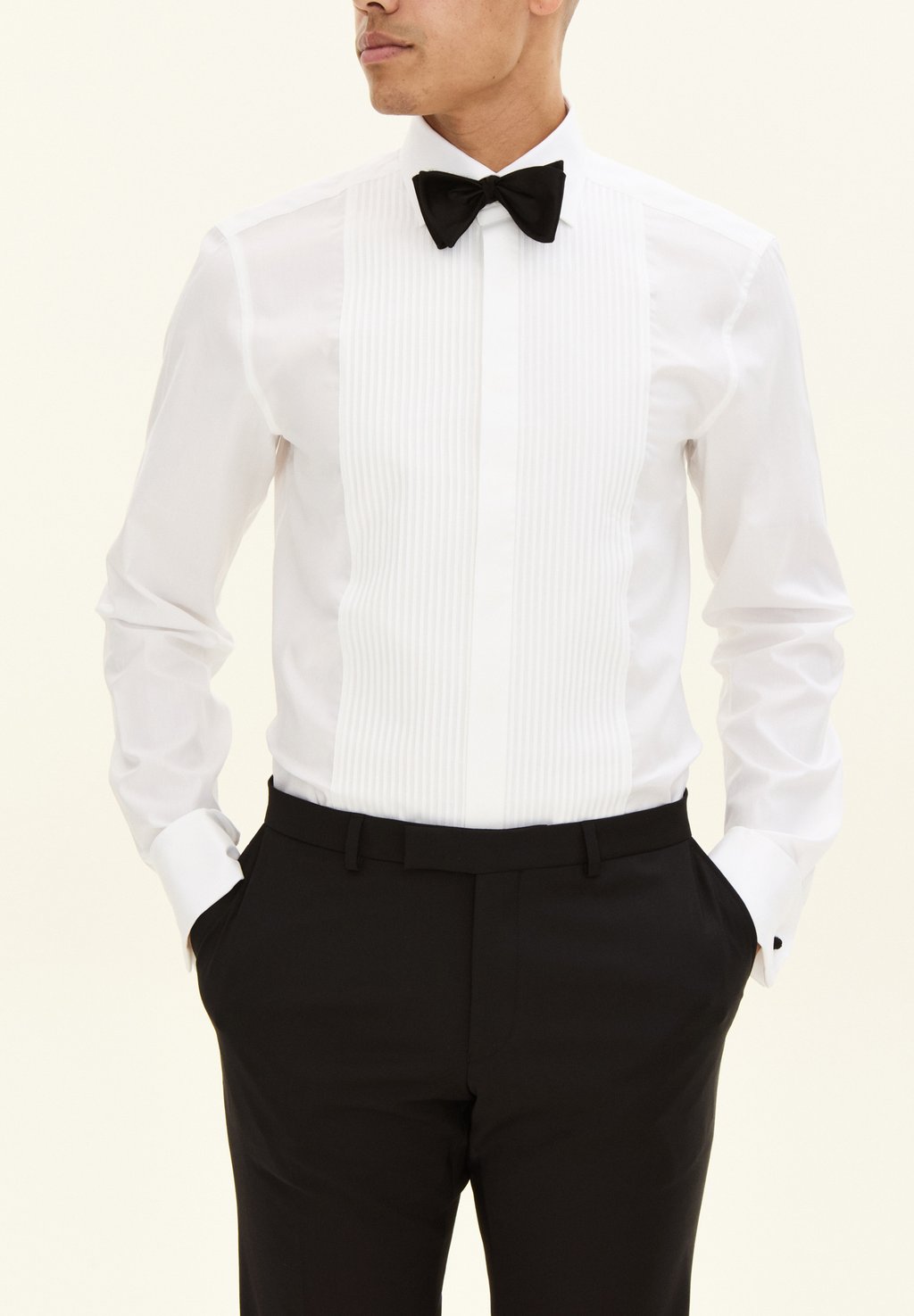 

Рубашка REG FIT CUT AWAY TUXEDO DOUBLE CUFF Oscar Jacobson, белый