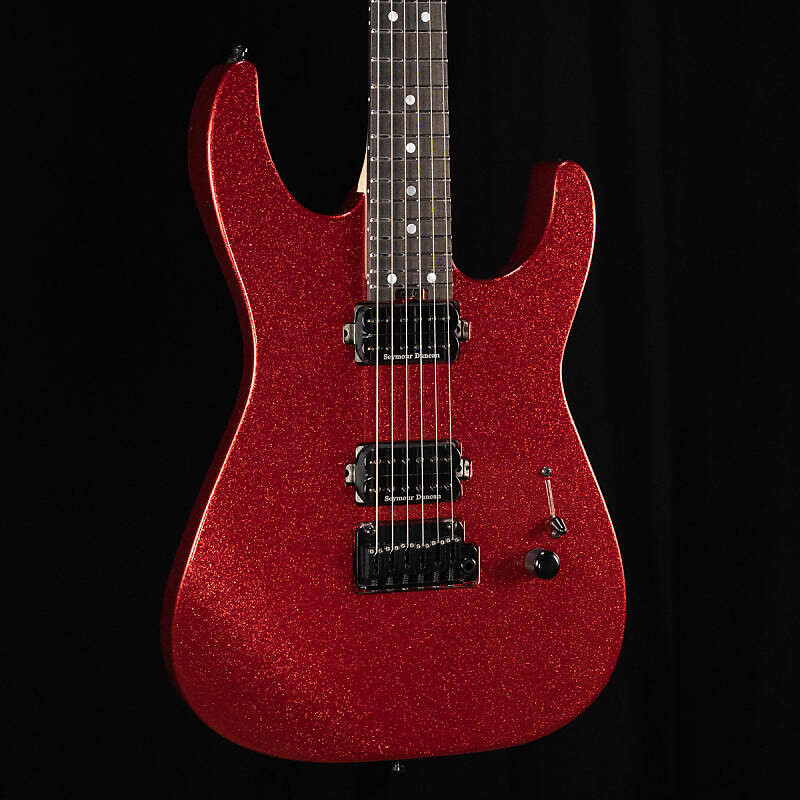 

Электрогитара Charvel USA Custom Shop Limited Edition DK24 HH NOS- Red Sparkle, Ebony Fingerboard