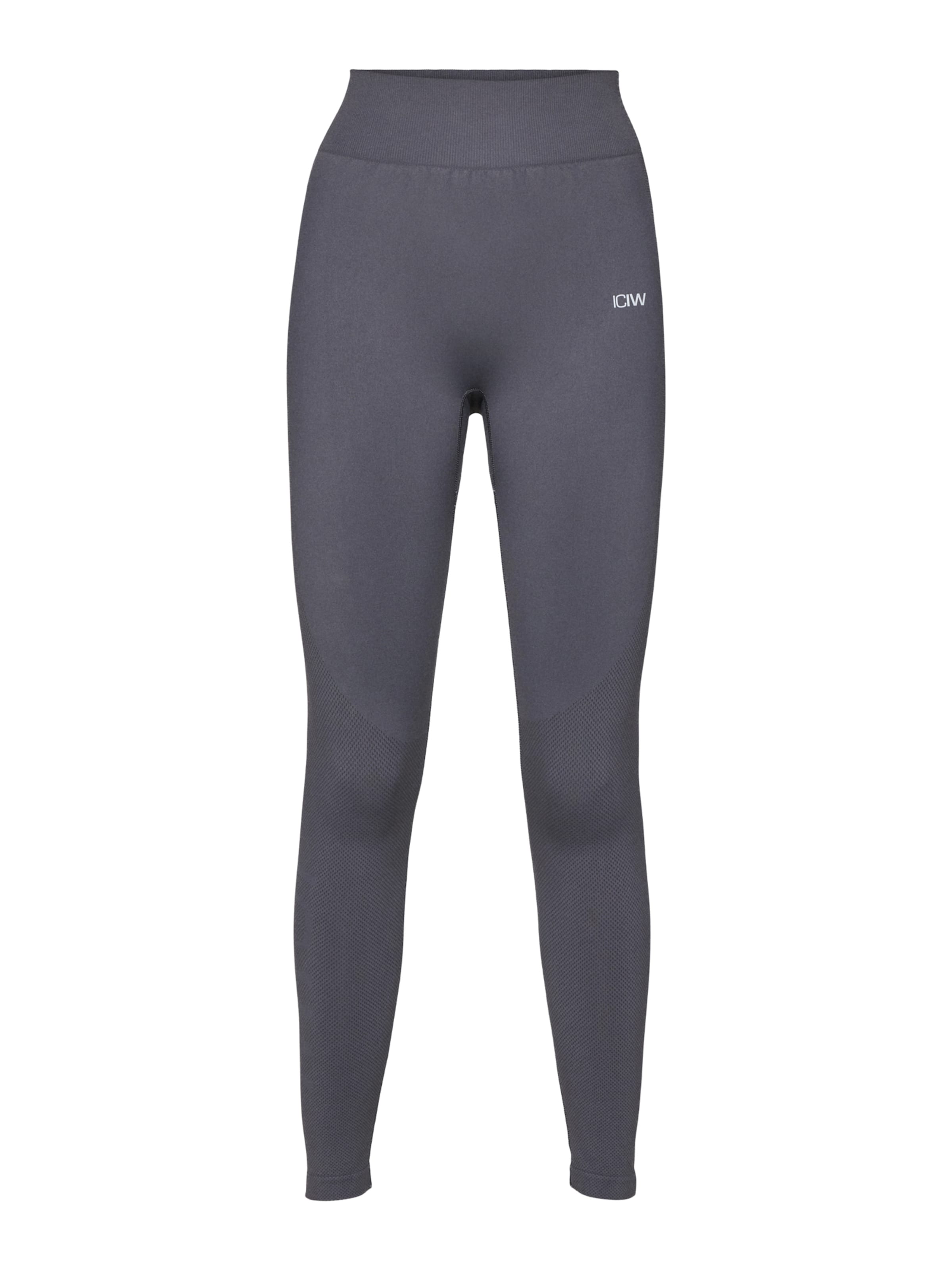 

ICANIWILL Узкие спортивные штаны 'Define Seamless' в сером цвете