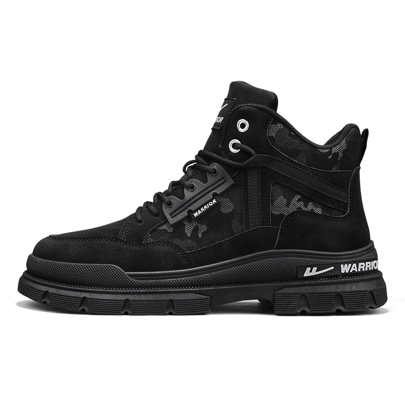 

WARRIOR Ботинки Combat 8 см на 4 см мужские черные