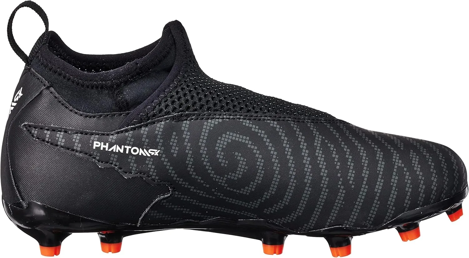 Кроссовки Nike Boys Jr Phantom Gx Academy Df Fg/Mg, белый/черный/серый — фото 2