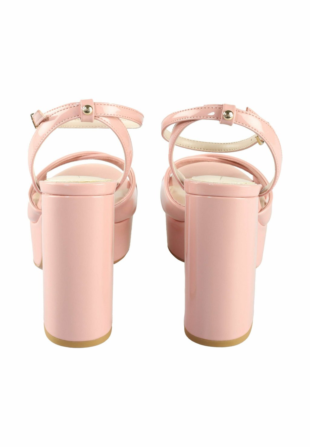 Босоножки на высоком каблуке JESSIE CROSS - Platform sandals Buffalo, светло-розовый — фото 4