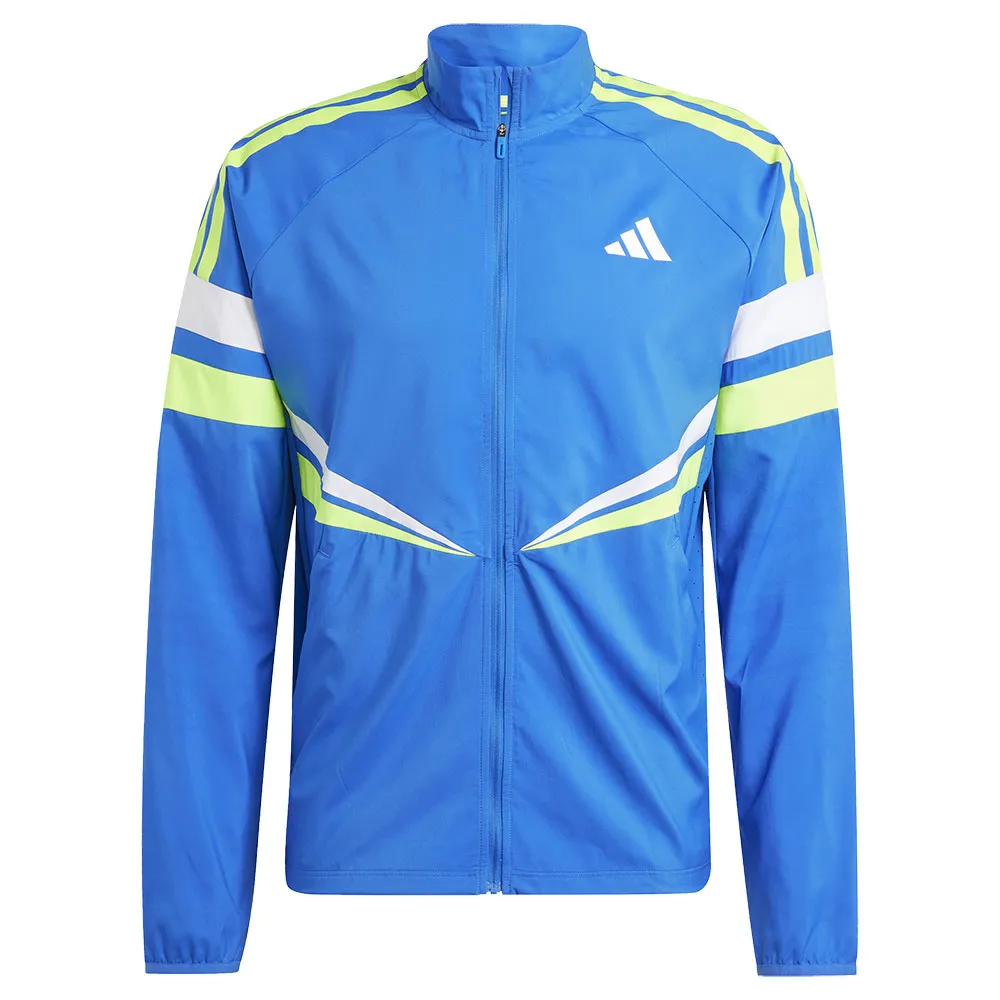 Куртка спортивная adidas Adizero Retro, синий — фото 3