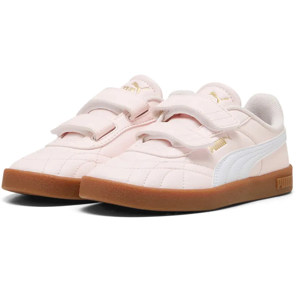 Кроссовки Puma Club II Indoor V PS, розовый — фото 2