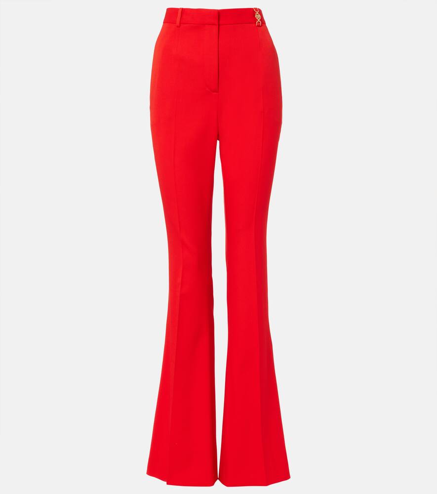 

Брюки-клеш Medusa '95 из шерсти Versace, Scarlet