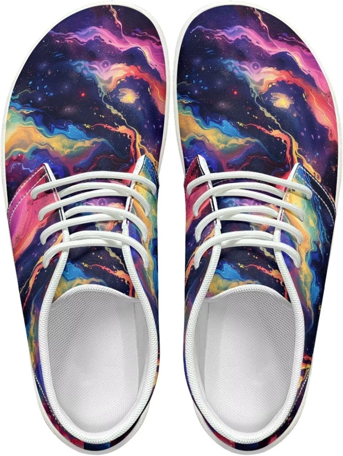 

Мужские кроссовки без шнурков Barefoot, минималистичные для тренировок, с комфортным широким носком, на пуантах, дышащие сетчатые, для вечеринок, размер US 5-14, белая подошва Generic