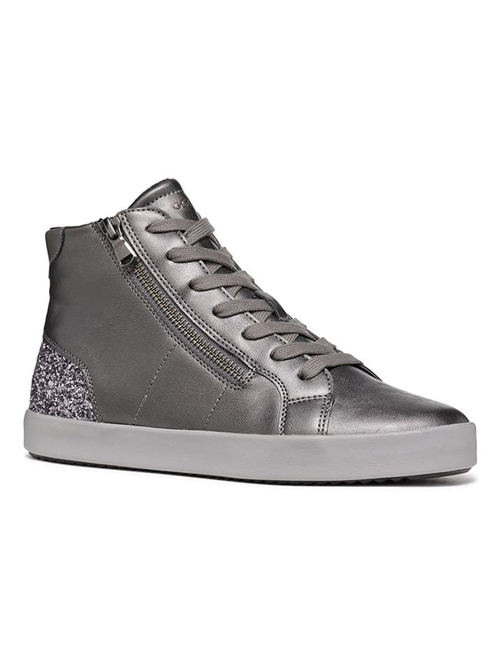 Высокие кроссовки Geox Sneakers Blomiee, серебряный — фото 2