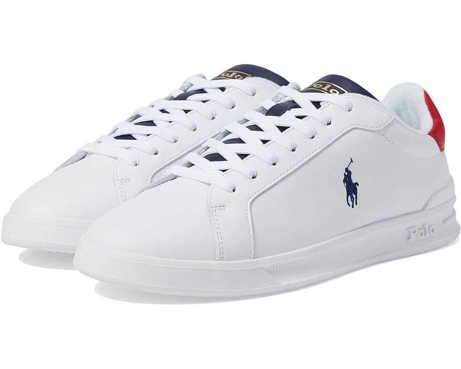 

Кроссовки Polo Ralph Lauren HRT CT II, цвет White/Red/Blue, Белый, Кроссовки Polo Ralph Lauren HRT CT II, цвет White/Red/Blue