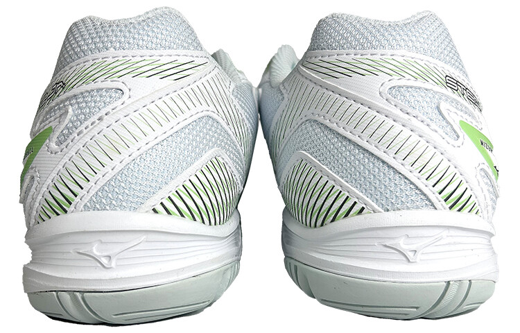 Детские кроссовки GS Low-top Белые/Бирюзовые Mizuno, голубой — фото 4