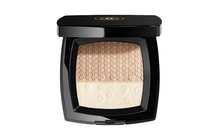 CHANEL Limited Two Tone Highlighter Plate для вечернего макияжа + кисти — фото 4