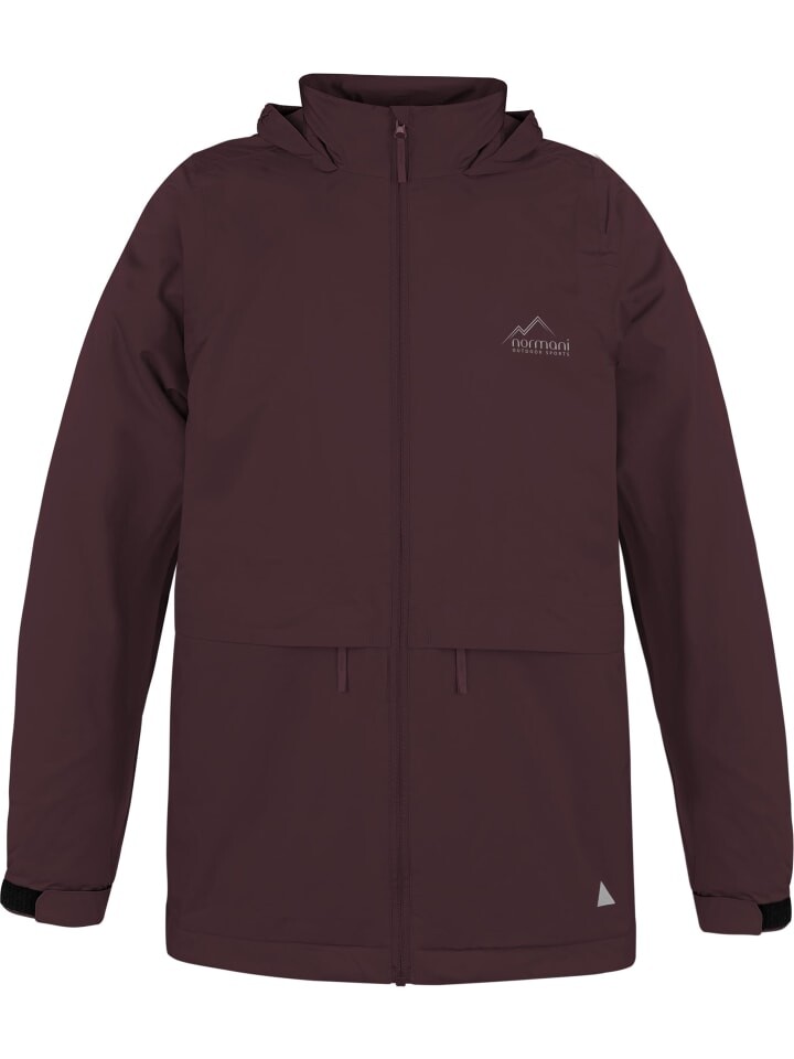 Дождевик Normani Outdoor Sports Kinder Regenanzug und Regenhose, бордо — фото 3