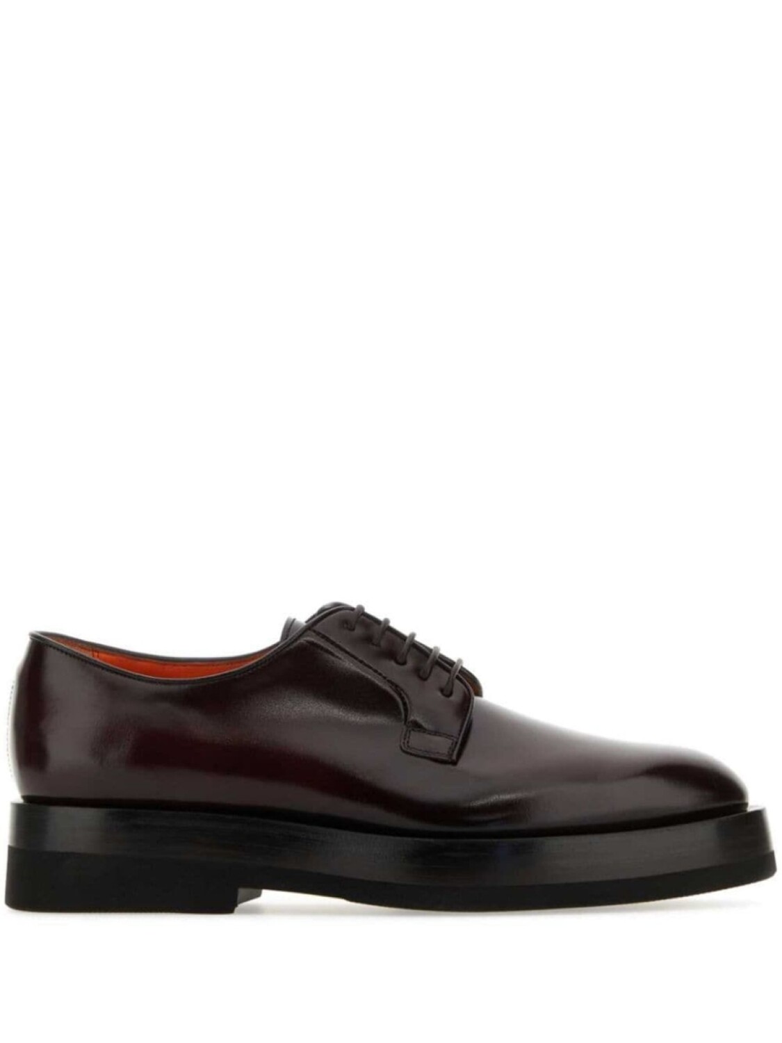 

Туфли Santoni кожаные на шнуровке, коричневый
