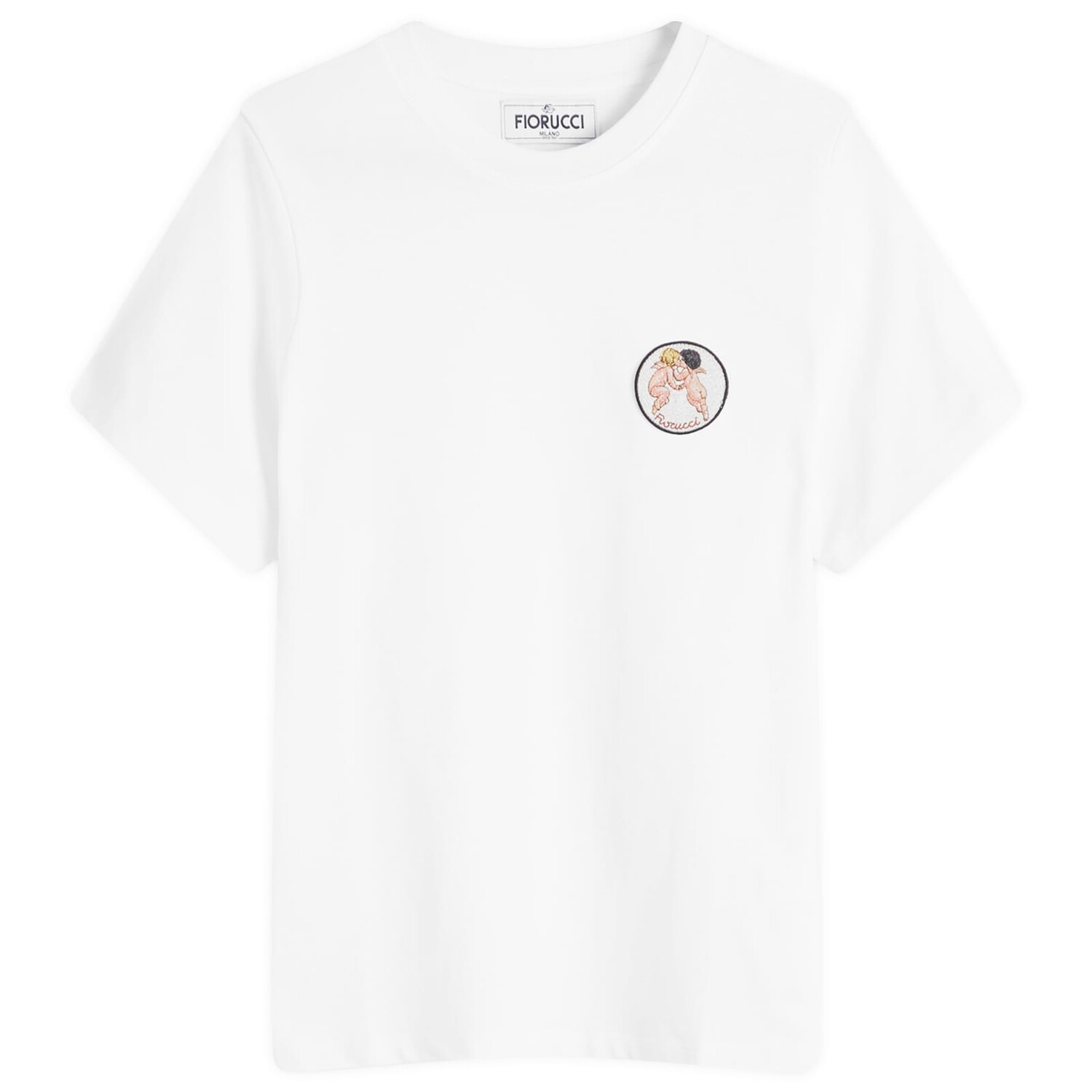 

Футболка Fiorucci Angel Patch Regular Fit T-Shirt, белый