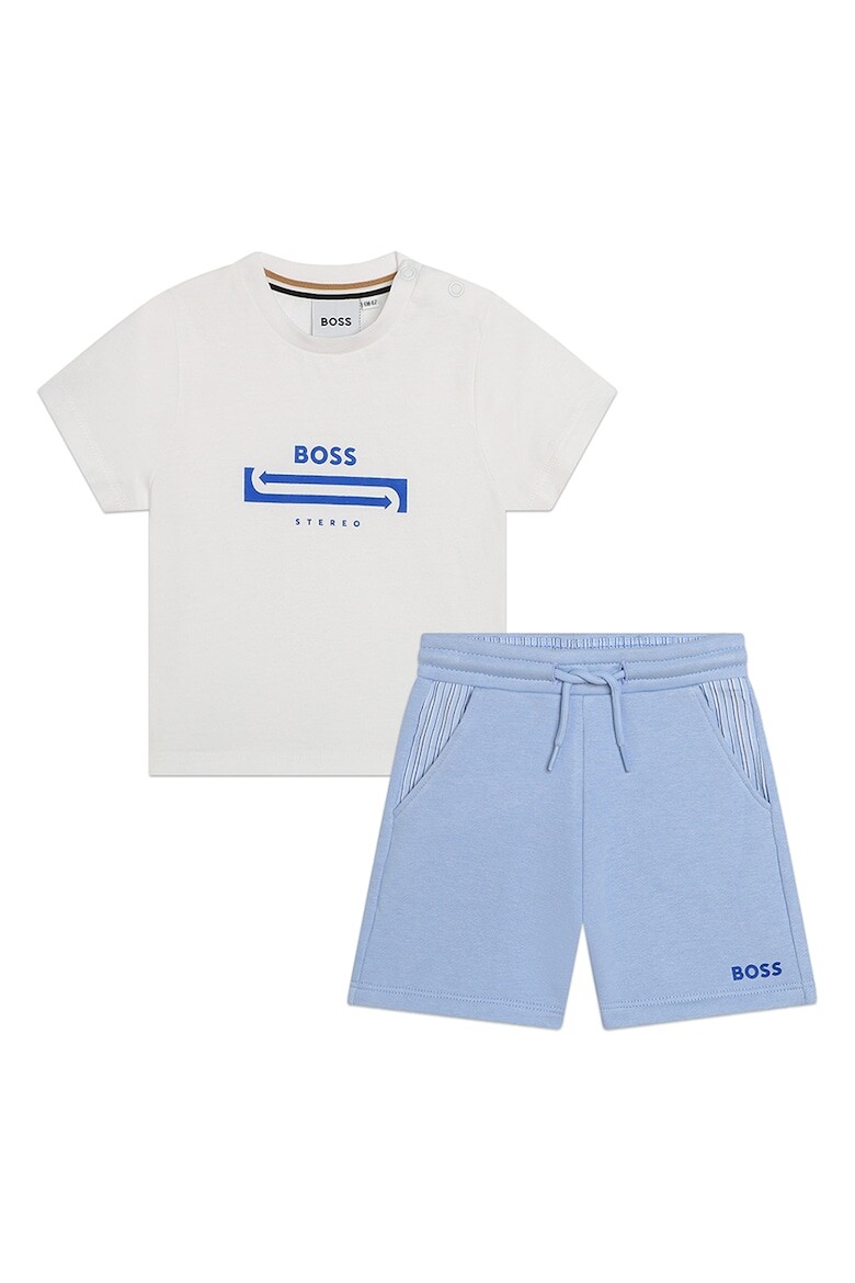 

Футболка и шорты Boss Kidswear, белый