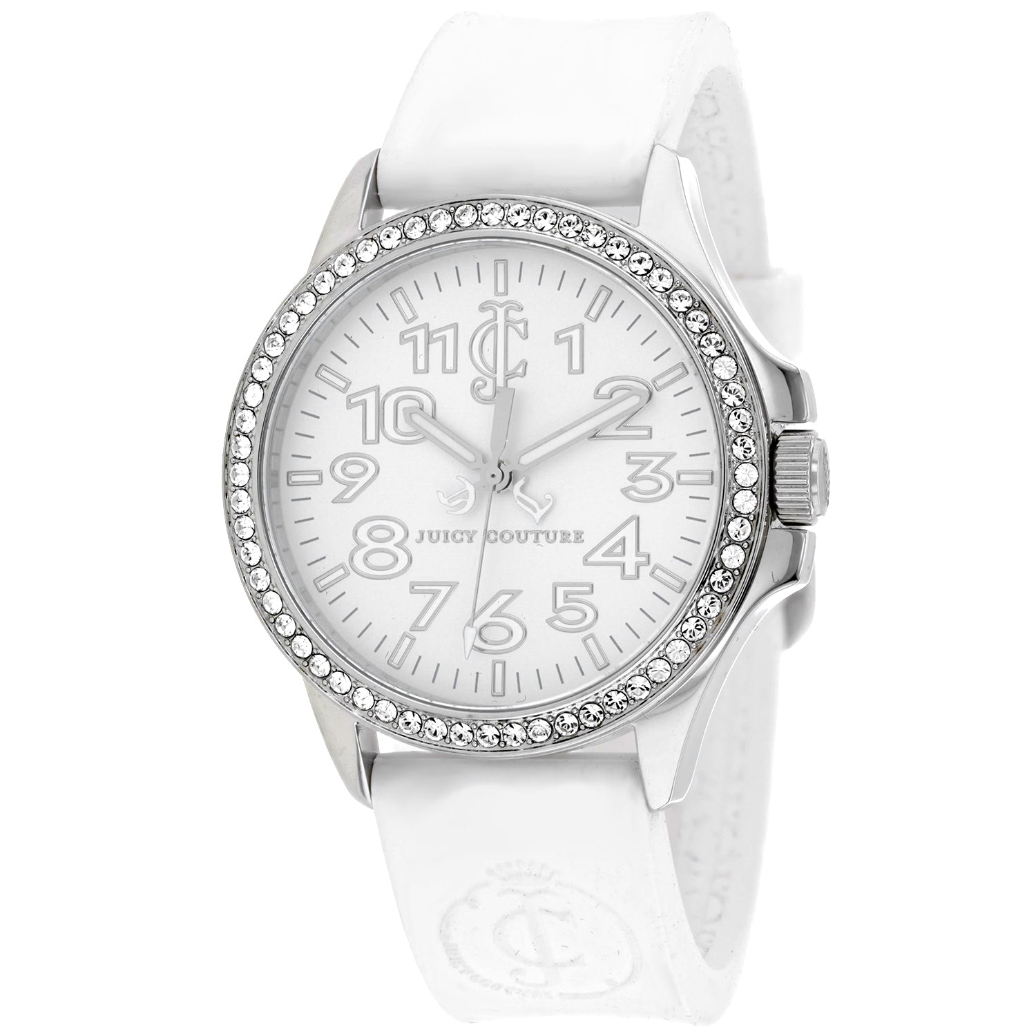 

Женские часы Juicy Couture Jetsetter с белым циферблатом