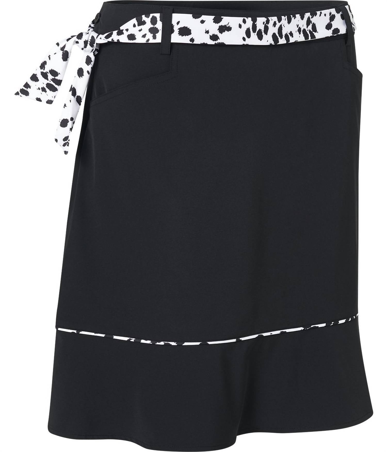 

Черные женские шорты для гольфа Eden Abacus Sportswear US