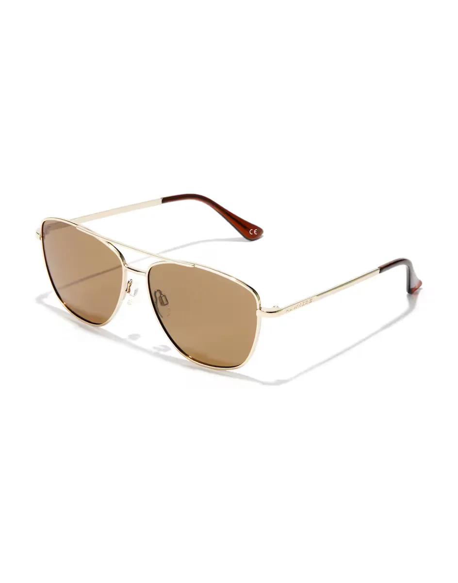 

Мужские солнцезащитные очки Hawkers LAX Aviator в золотом цвете, золотой