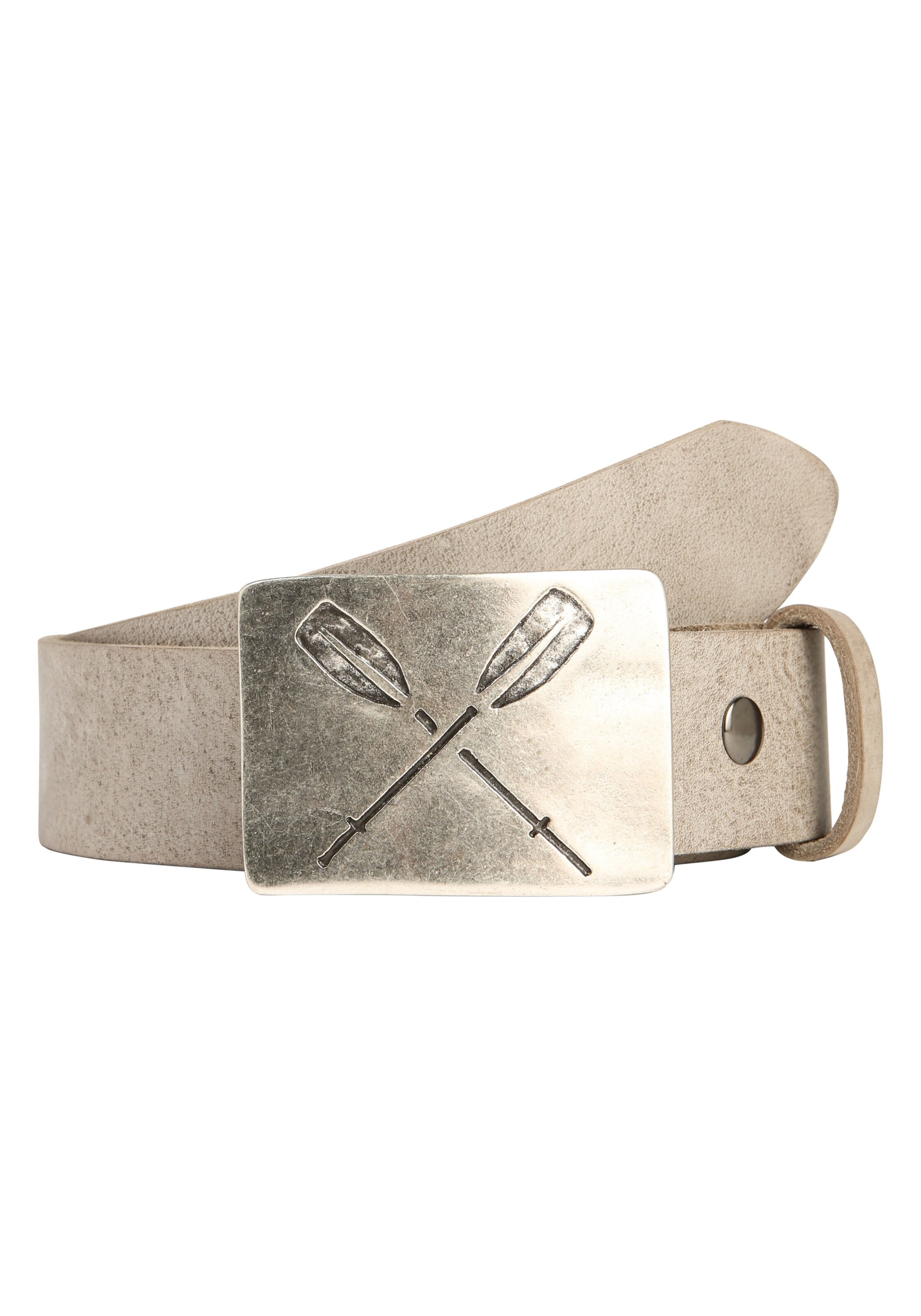 

RETTUNGSRING by showroom 019° Ремень 'Gump' в сером, Taupe